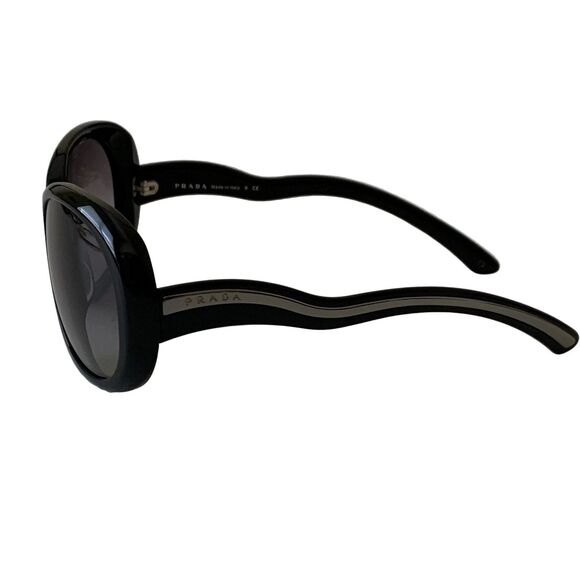 Prada black sun Sunglasses authentic with COA